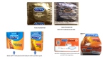 This image provided by Durex Canada shows recalled products.
