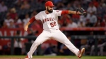 Matt Shoemaker, formerly of the Los Angeles Angels, has signed a one-year deal with the Toronto Blue Jays. (Mark J. Terrill/The Associated Press)