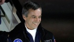 Canadian astronaut Robert Thirsk smiles as he arrival at the Star City, outside Moscow, Russia, Wednesday, Dec. 2, 2009. (THE CANADIAN PRESS/AP/Misha Japaridze)